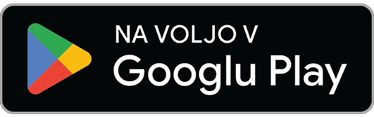Na voljo v googlu play
