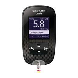 Na sliki je merilnik ravni glukoze v krvi, narejen za ljudi s sladkorno boleznijo