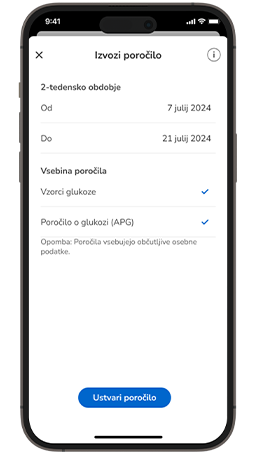 Razumevanje ambulantnega poročila o glukozi (APG)