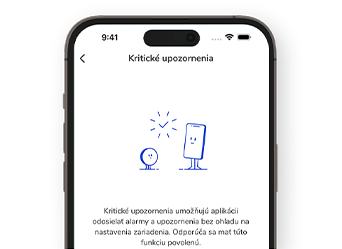 Posnetek zaslona v aplikaciji Accu-Chek SmartGuide z opisom kritičnih opozoril